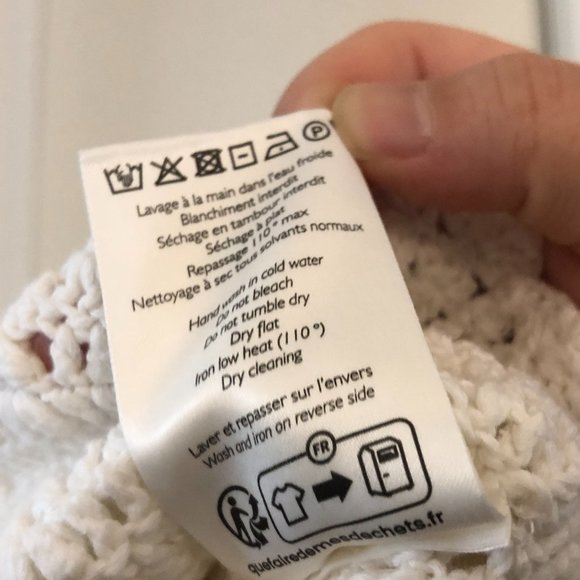 Sézane Cream Crochet Top - Picture 5 of 5